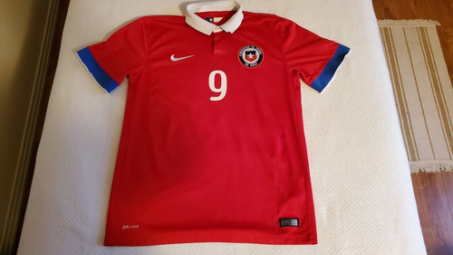 Imagen 1 de 10 de Camiseta Selección Chilena 2015 - Eduardo Vargas - M
