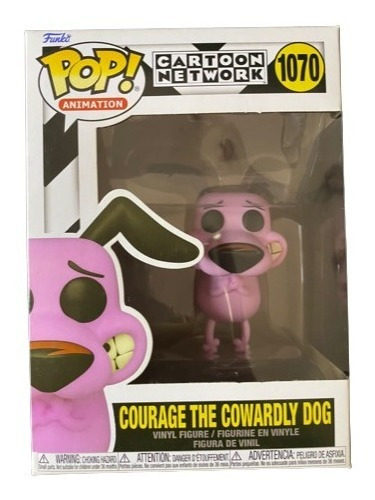 Funko Pop Courage The Cowardly Dog #1070 Caja 10/10