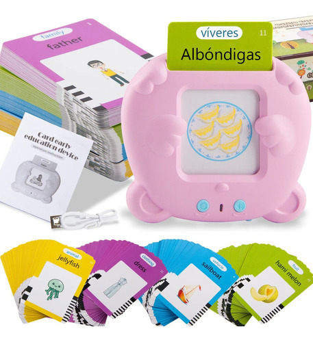 .juguetes Aprendizaje Tarjetas Lectura Español 224 Palabras