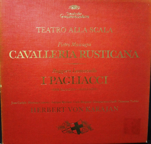 Teatro Alla Scala - 3 Lps + Folleto - 12$