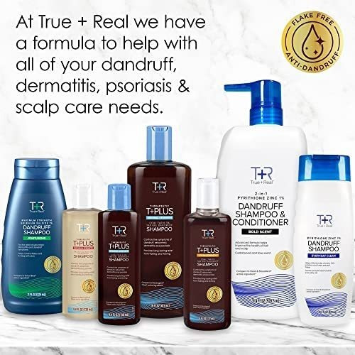 True+real Salicylic Acid Anti-dandruff Shampoo 3% Salicylic