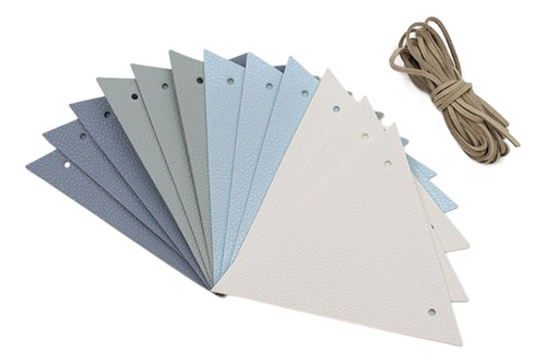 Banderín De 12 Uds., Banderas Triangulares, Colgantes Diy
