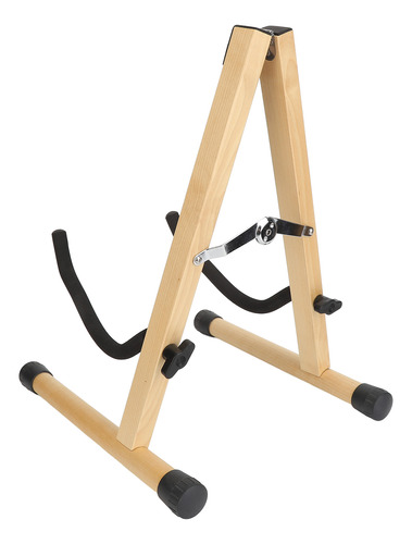 Soporte De Guitarra De Madera De Haya Plegable, Ajustable, P