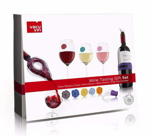 Set De Degustación De Vino  Vacu Vin Vacuvin