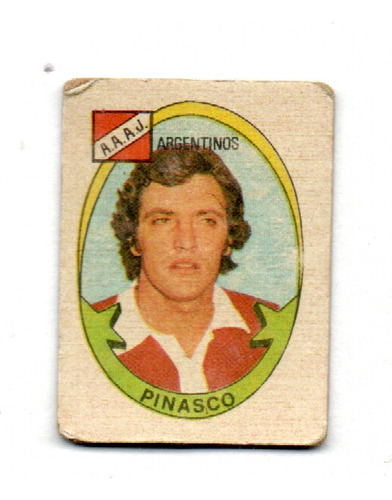 Figurita Argentinos Jrs. Futbol Golazo 1973 Pinasco