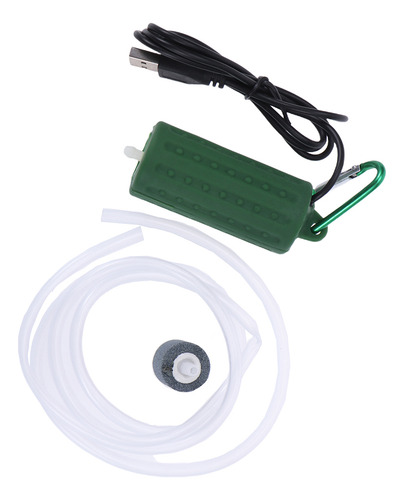 Bomba De Aire Para Acuarios Alimentada Por Usb, Silenciosa,