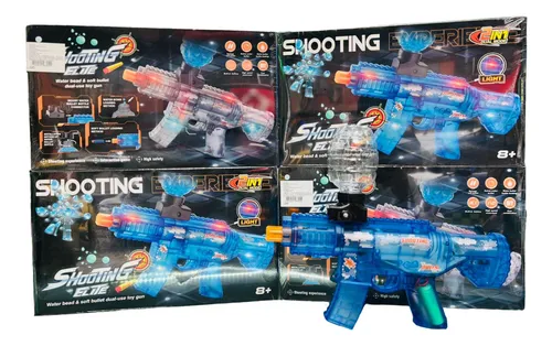 Pistola Hidrogel Dardos Fusil Juguete Diversión Aire Libre