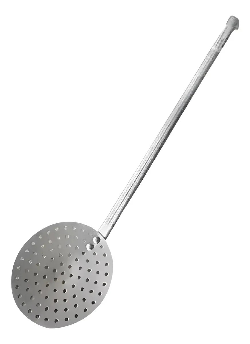 Espumadera Gastronomica Nº14 Aluminio Real Plateado