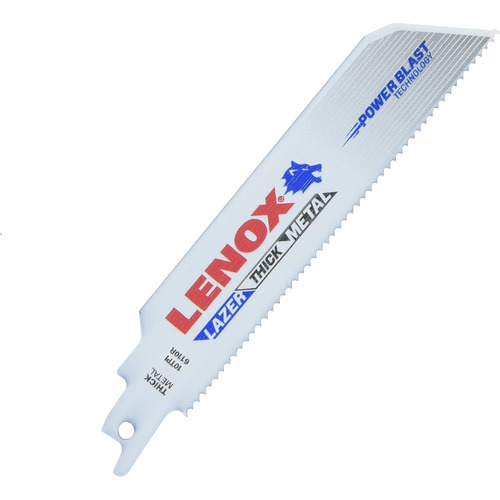 Lenox Tools Lazer Hoja De Sierra Recíproca De Corte De Metal