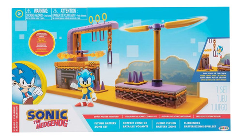 Sonic The Hedgehog Juego De Figuras Flying Battery Zone