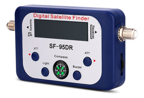 Signal Finder, Mini Medidor Digital Lcd De Potencia, Plato