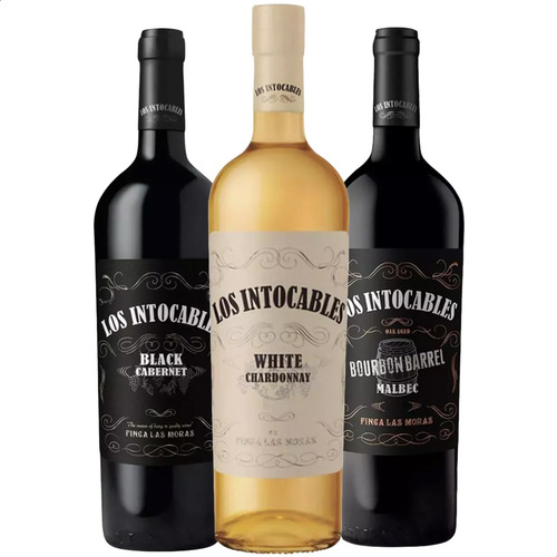 Los Intocables Black Cabernet Sauv + Malbec + Chardonnay