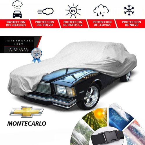 Protector Cubreauto Eua Con Broche Monte Carlo 1973