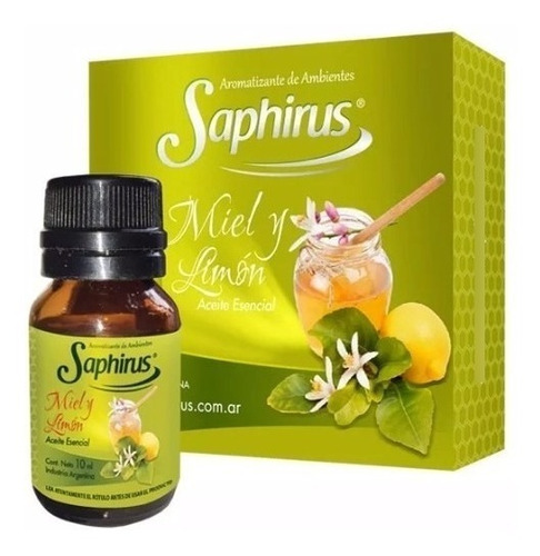 10 Aceites Esenciales P/ Hornillo Saphirus Aromas A Elección