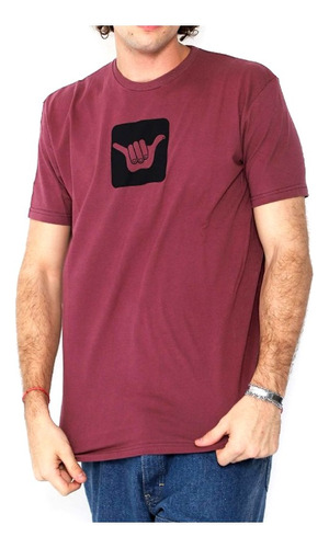 Hang Loose Mellow Morado Remera