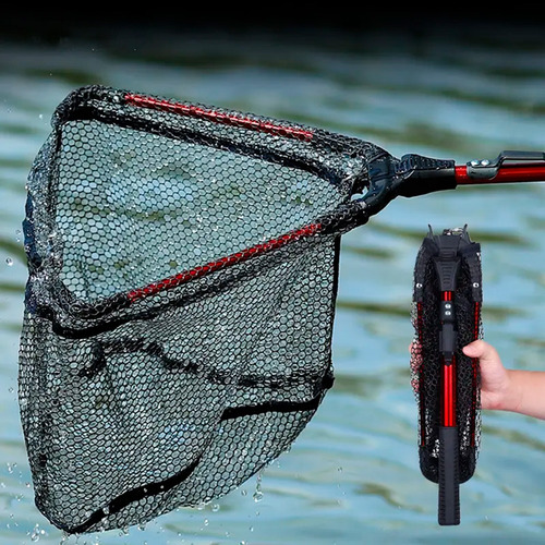 Copo Pesca Amberjack 92cm Extensible Plegable Aluminio Liviano Pejerrey Variada