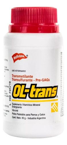 Suplemento Vitamínico Mineral Ol-trans 80gr + Envío Gratis