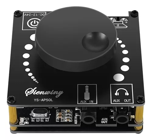 Placa de amplificador de audio de potencia digital YS-AP50L CS8673E  compatible con Bluetooth 5.1