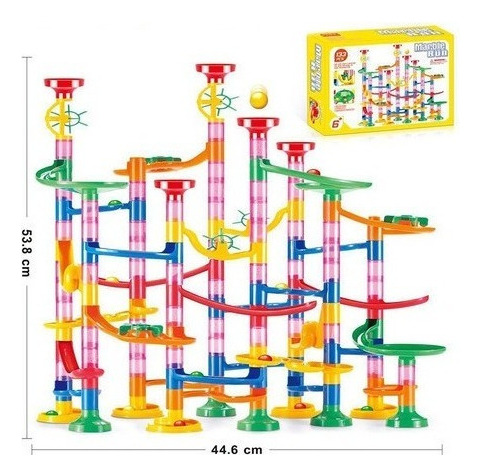Canicas Pista De Mármol Pista De Carreras 133pc Niños Ensamb