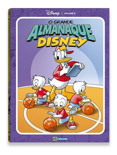 Grande Almanaque Disney Volume 8, De Disney. Série Disney, Vol. 8. Editora Culturama, Capa Mole, Edição 1 Em Português, 2021
