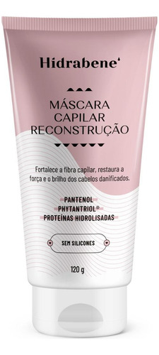 Máscara Capilar De Reconstrução Hidrabene 120g