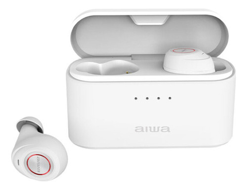 Fone De Ouvido Aiwa Aw-6 Pro, Branco, Bluetooth, In-ear Cor Branco