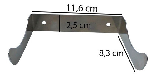 10 Unidades De Suporte P/ 1 Garrafa De Vinho Adega Inox