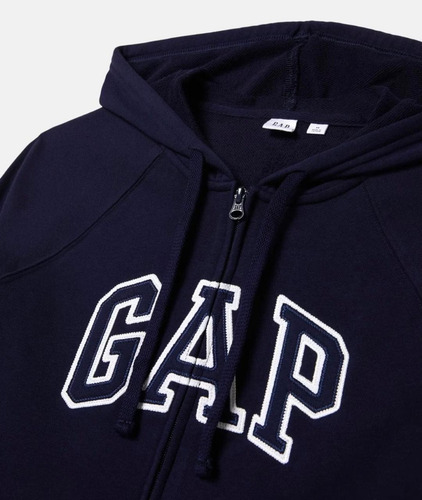 Moletom Zíper Infantil Com Capuz Gap
