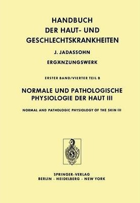 Libro Normale Und Pathologische Physiologie Der Haut Iii ...