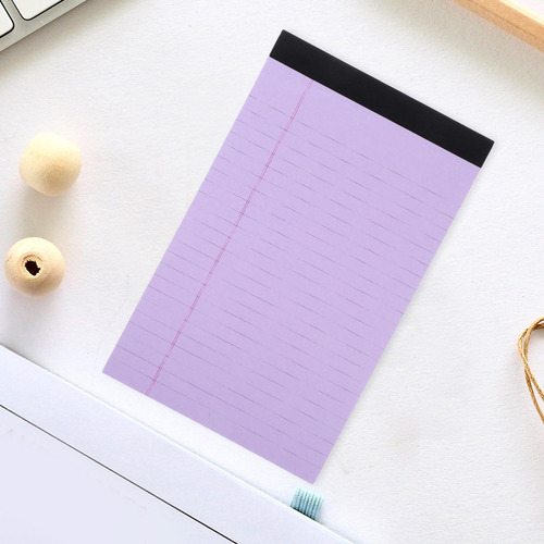 Bloc De Notas Con Líneas Rasgables, Cuaderno De Escritura Su