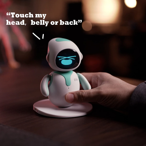 Robot Pet Eilik Cute Para Crianças E Adultos Com Emoções E J