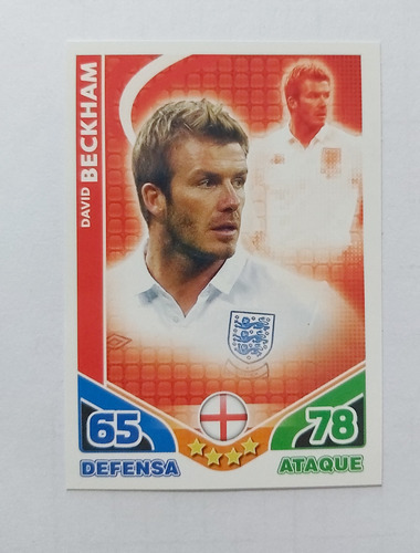 Carta David Beckham Match Attax