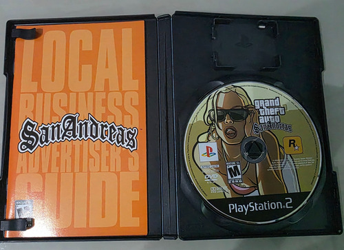 Grand Theft Auto: San Andreas - Ps2 Japones (Usado)