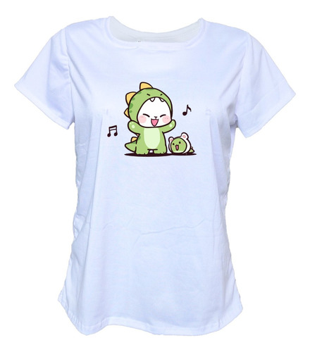 Blusa Playera Dino Disfraz Mujer Extra