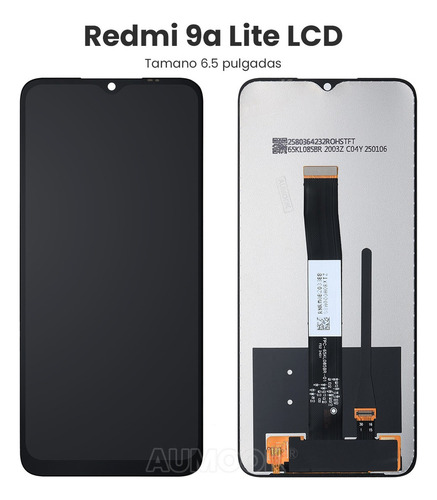 Aumook Pantalla Táctil Para Redmi 9a/9c Módulo Display