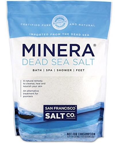 Minera Sal Del Mar Muerto - 19 Lbs. Bolsa Fina 