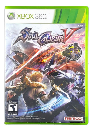Soul Calibur V 5 Original Xbox 360 Mídia Física