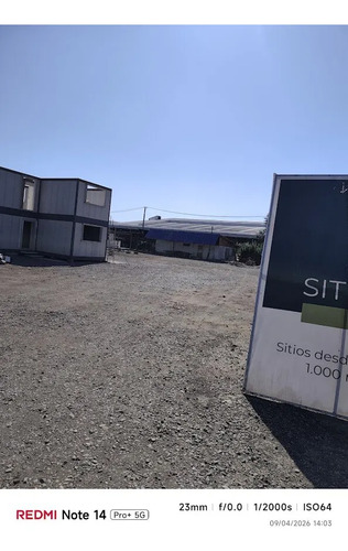 Arriendo Paine Terreno Bodegaje Estacionamiento Caletera Pan