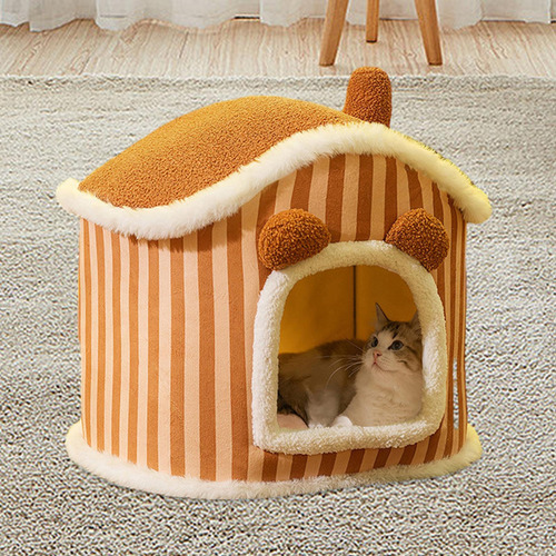 P Cama Para Gatos, Casa Para Dormir, Casas Para Marrón M