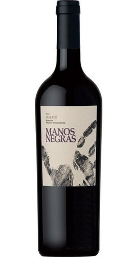 Vino Manos Negras Malbec - 750ml. - Envíos