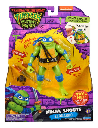 Tortugas Ninja Figuras Deluxe 15 Cm