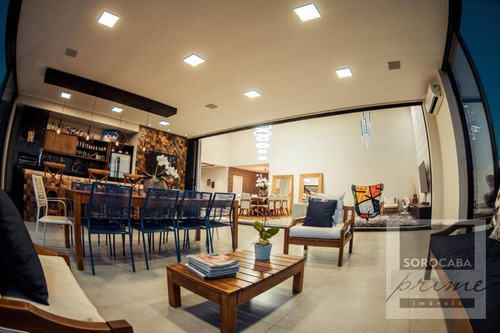 Imagem 18 de 30 de Casa Com 5 Dormitórios À Venda, 480 M² Por R$ 3.490.000,00 - Condomínio Fazenda Imperial - Sorocaba/sp - Ca0031