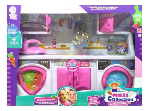 Brinquedo Maxi Collection Lavandeiria - Lua De Cristal