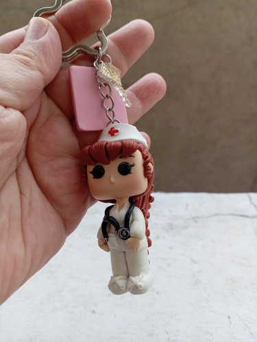 Funko Pop Llavero Personalizado Enfermera