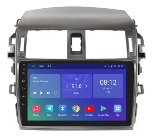 Reproductor 9 Pioneer Android Para Toyota Corolla Completo