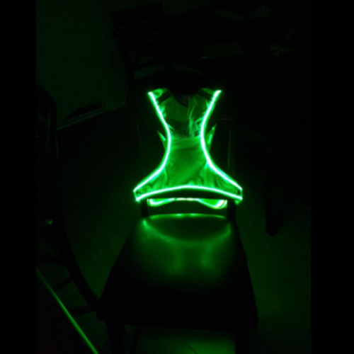 Chaleco Reflectante Con Luz Led Ángulo De Luz Frontal Ajusta