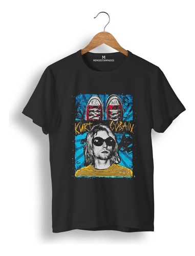 Remera: Nirvana Curt Co Memoestampados