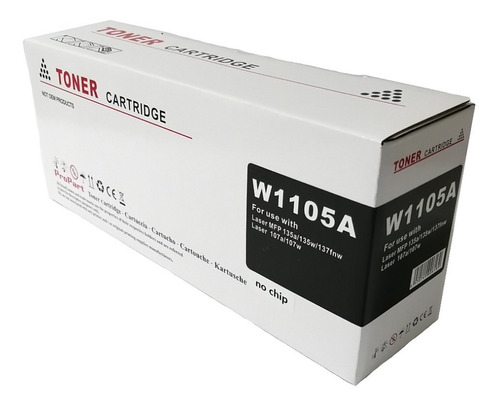 Toner Generico Hp W1105a 105a 107a 135w 136nw 137fn Con Chip