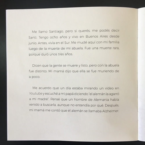 Libro A La Abuela La Agarró El Alemán, Fernanda Chazan