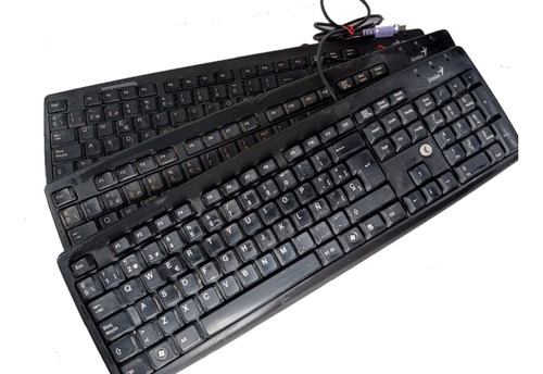 Teclado Para Pc Marca Genius Usados En Excelente Estado 